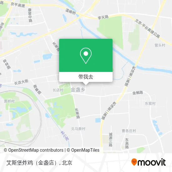 艾斯堡炸鸡（金盏店）地图
