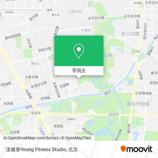 漾健身Young Fitness Studio地图