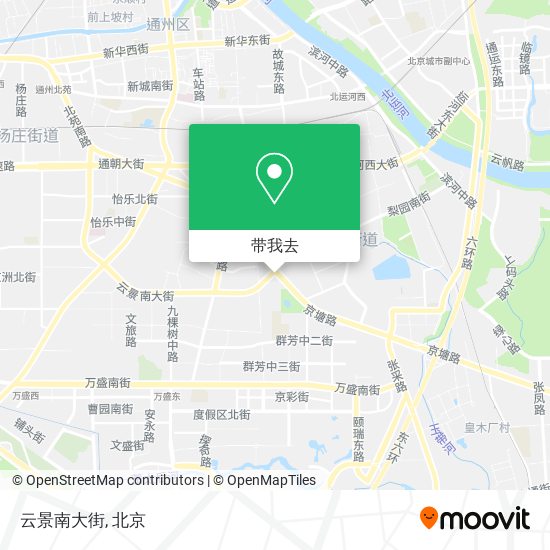 云景南大街地图