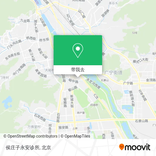侯庄子永安诊所地图