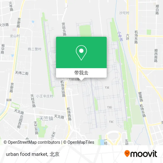 urban food market地图