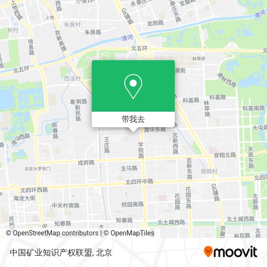 中国矿业知识产权联盟地图