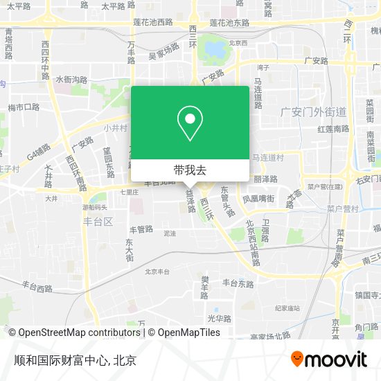 顺和国际财富中心地图