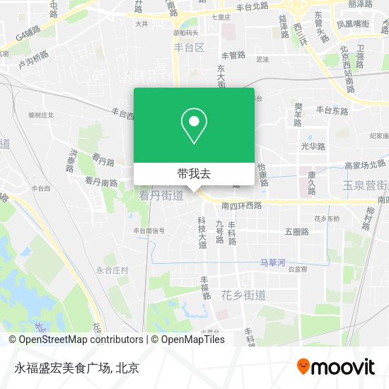 永福盛宏美食广场地图