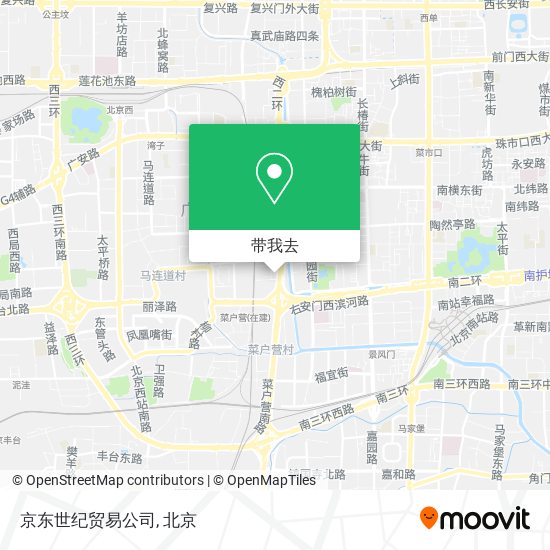 京东世纪贸易公司地图