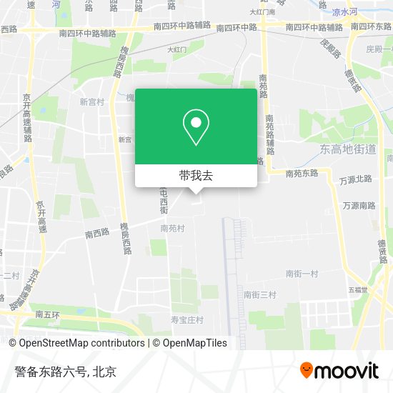 警备东路六号地图