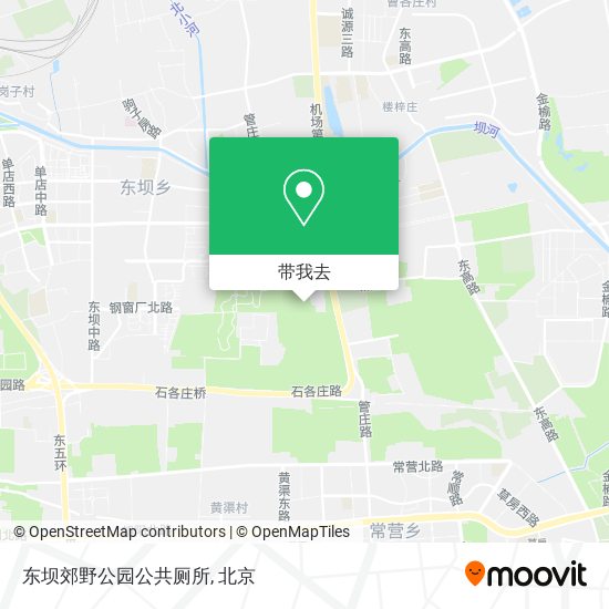 东坝郊野公园公共厕所地图