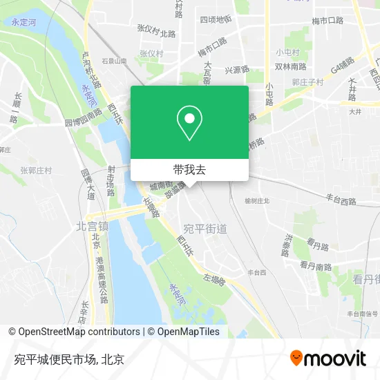 宛平城便民市场地图