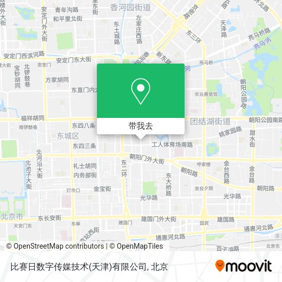 比赛日数字传媒技术(天津)有限公司地图