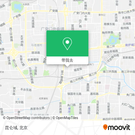 昆仑域地图