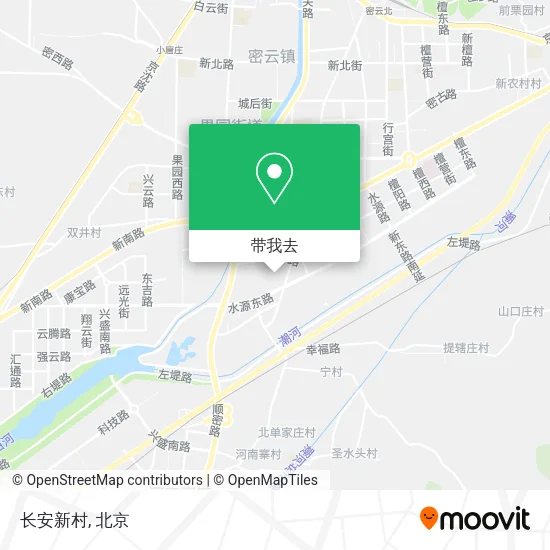 长安新村地图