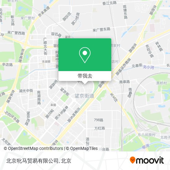 北京牝马贸易有限公司地图