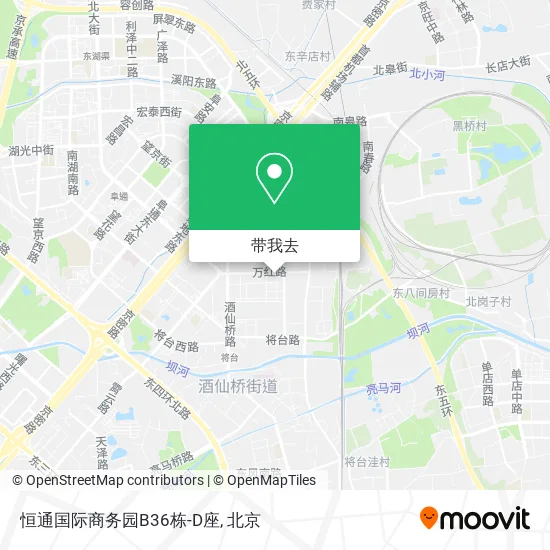 恒通国际商务园B36栋-D座地图