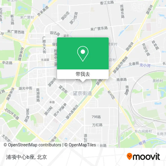浦项中心b座地图