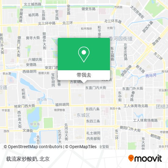 载流家炒酸奶地图