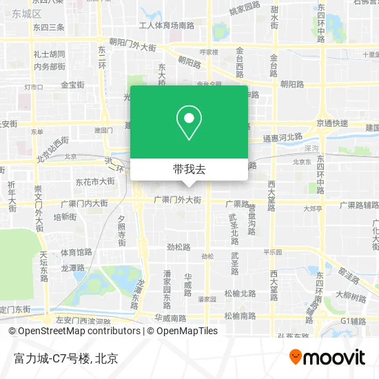 富力城-C7号楼地图