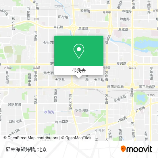 郭林海鲜烤鸭地图
