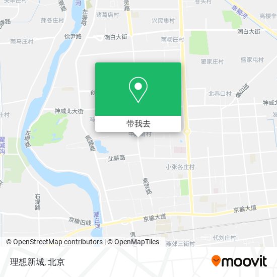 理想新城地图