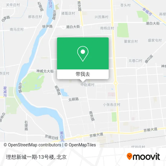 理想新城一期-13号楼地图