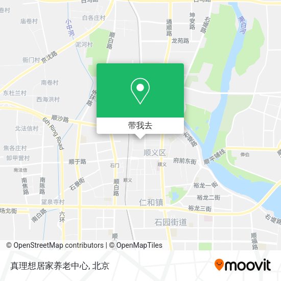 真理想居家养老中心地图