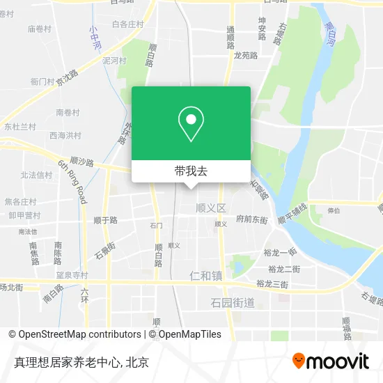 真理想居家养老中心地图