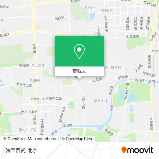 淘宝百货地图