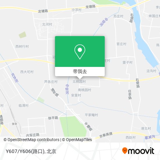 Y607/Y606(路口)地图