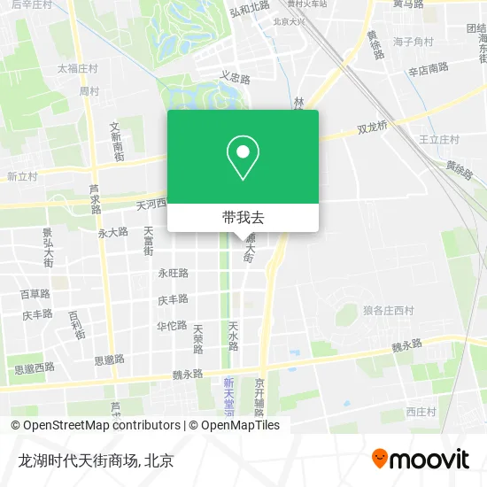龙湖时代天街商场地图