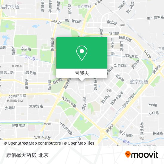 康佰馨大药房地图