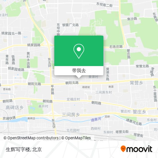 生辉写字楼地图