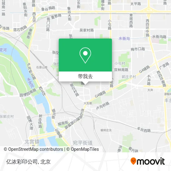 亿浓彩印公司地图