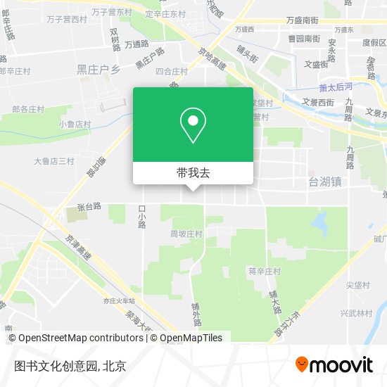 图书文化创意园地图
