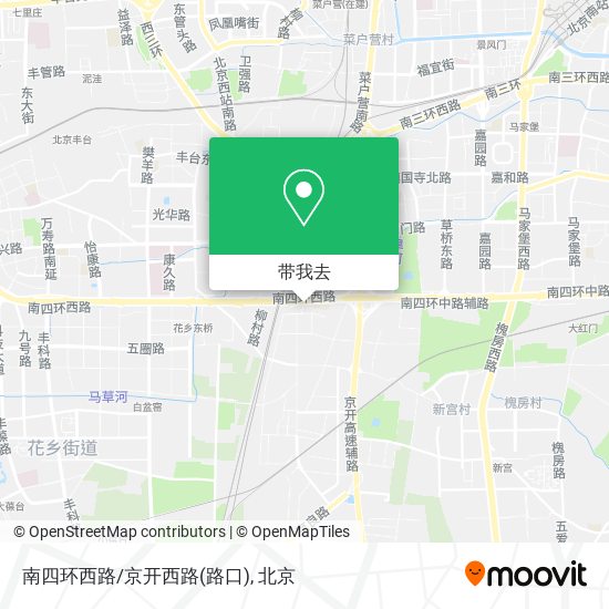 南四环西路/京开西路(路口)地图