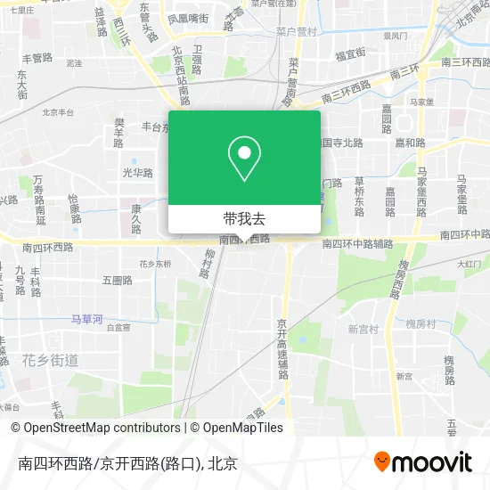 南四环西路/京开西路(路口)地图
