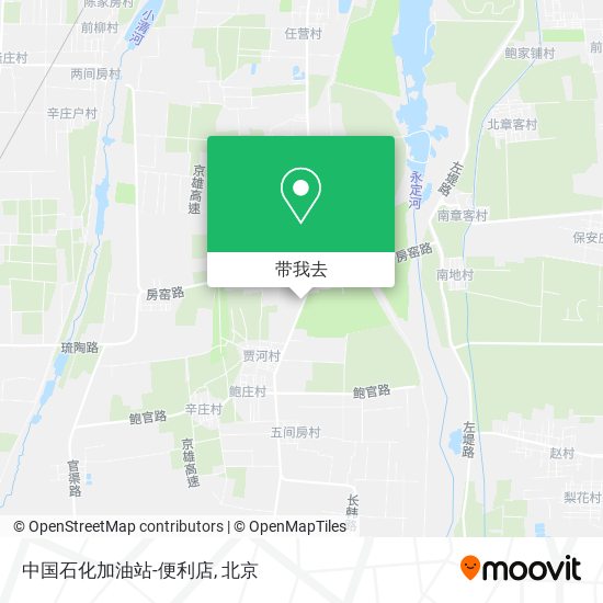 中国石化加油站-便利店地图