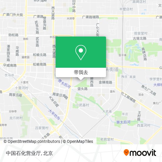 中国石化营业厅地图