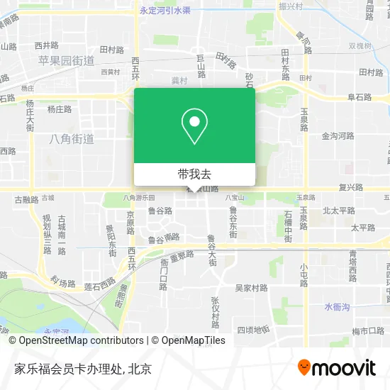 家乐福会员卡办理处地图