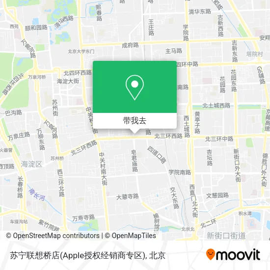 苏宁联想桥店(Apple授权经销商专区)地图