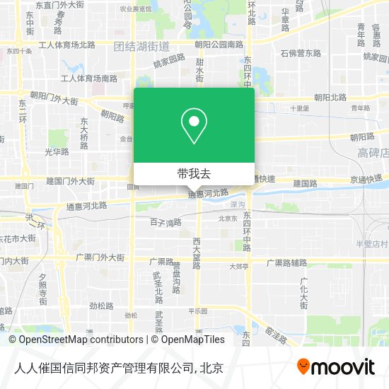 人人催国信同邦资产管理有限公司地图
