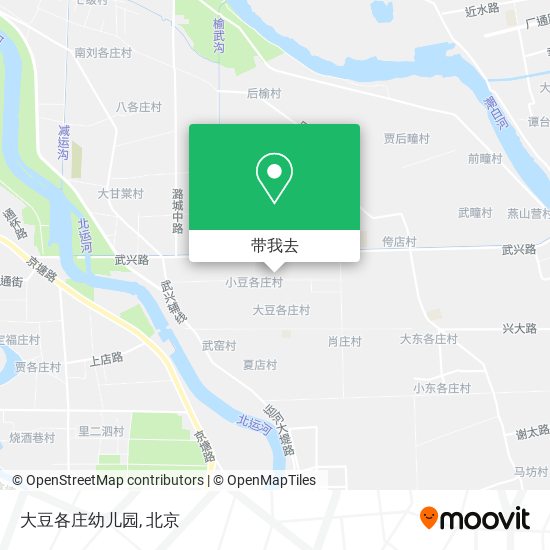 大豆各庄幼儿园地图