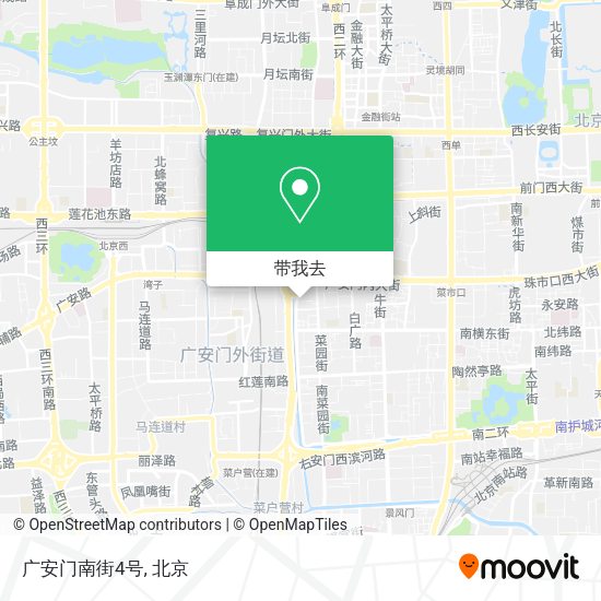 广安门南街4号地图