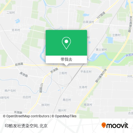 印酷发社烫染空间地图