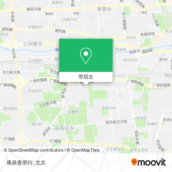 康鼎香茶行地图