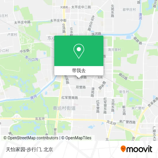天怡家园-步行门地图