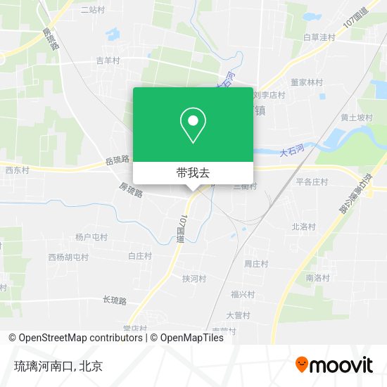琉璃河南口地图