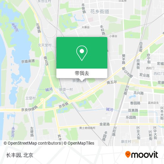 长丰园地图