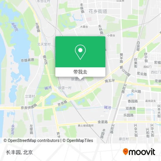 长丰园地图