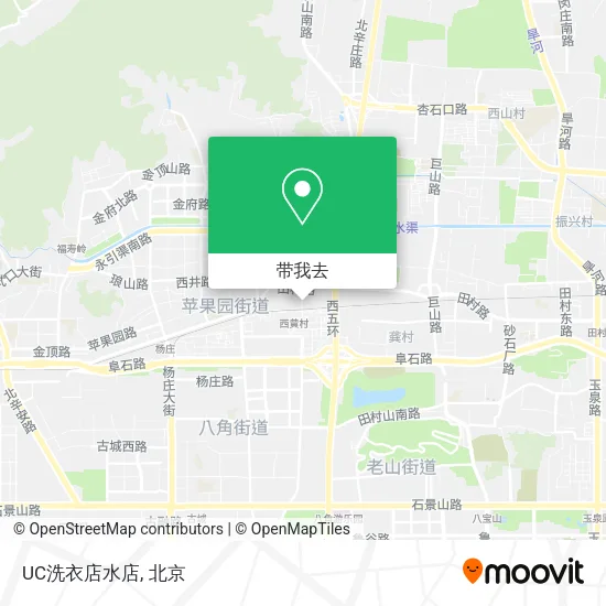 UC洗衣店水店地图