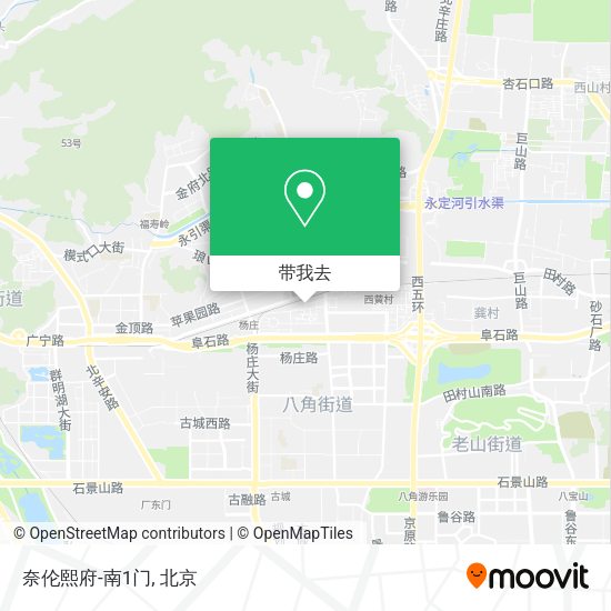 奈伦熙府-南1门地图