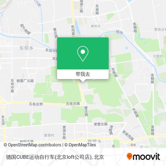 德国CUBE运动自行车(北京loft公司店)地图